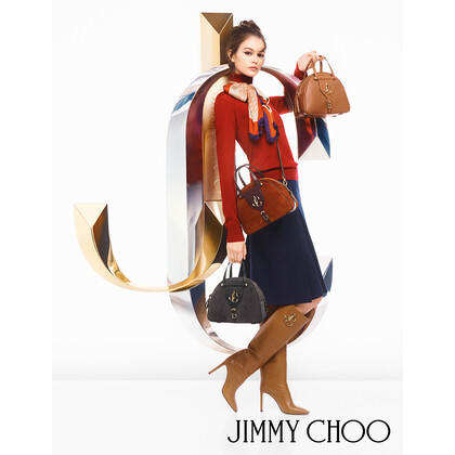 Новая рекламная кампания Jimmy Choo с Кайей Гербер